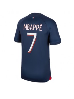 Paris Saint-Germain Kylian Mbappe #7 Replika Hemmakläder 2023-24 Kortärmad